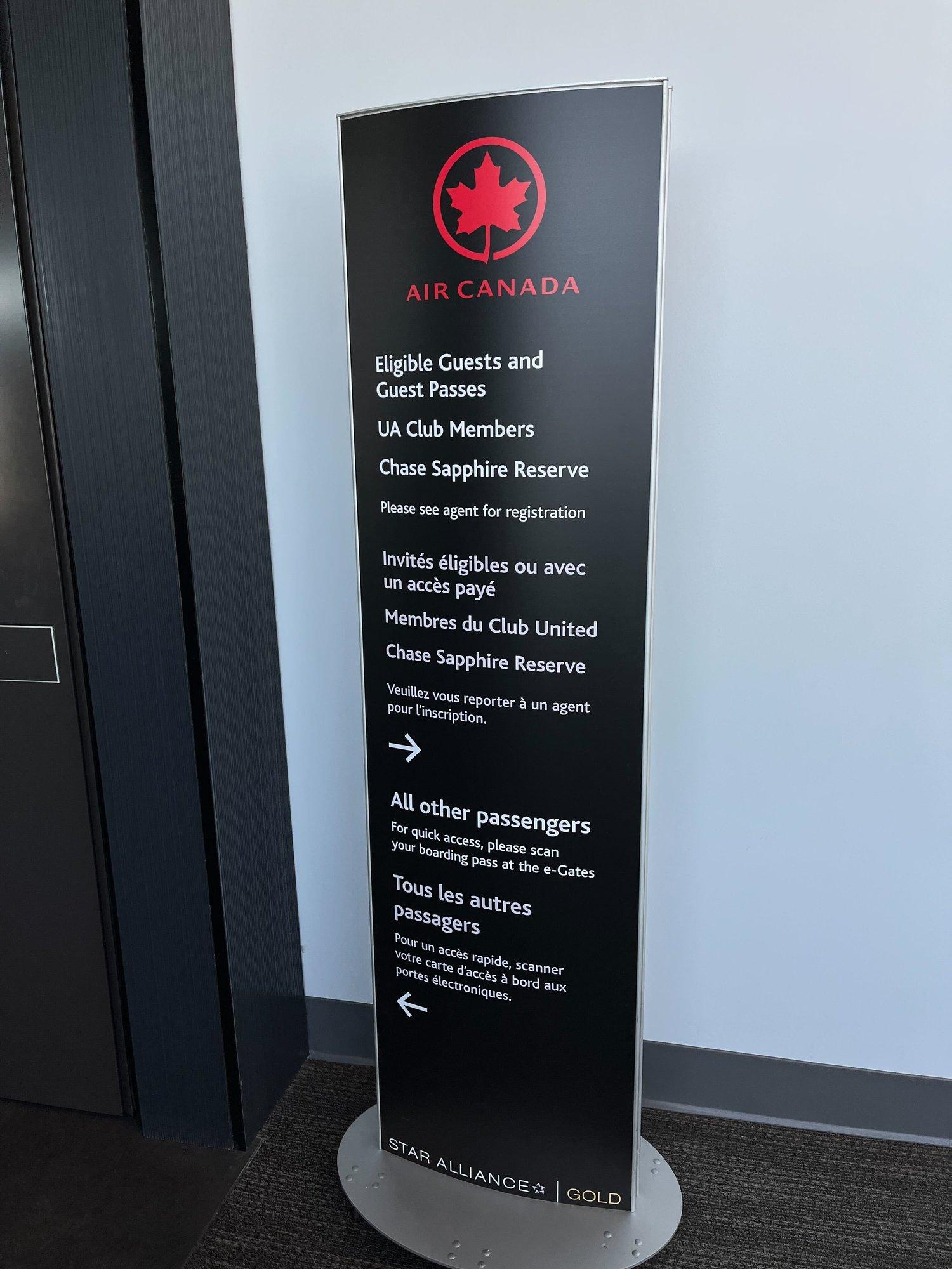 Air Canada Maple Leaf Lounge image 29 of 51