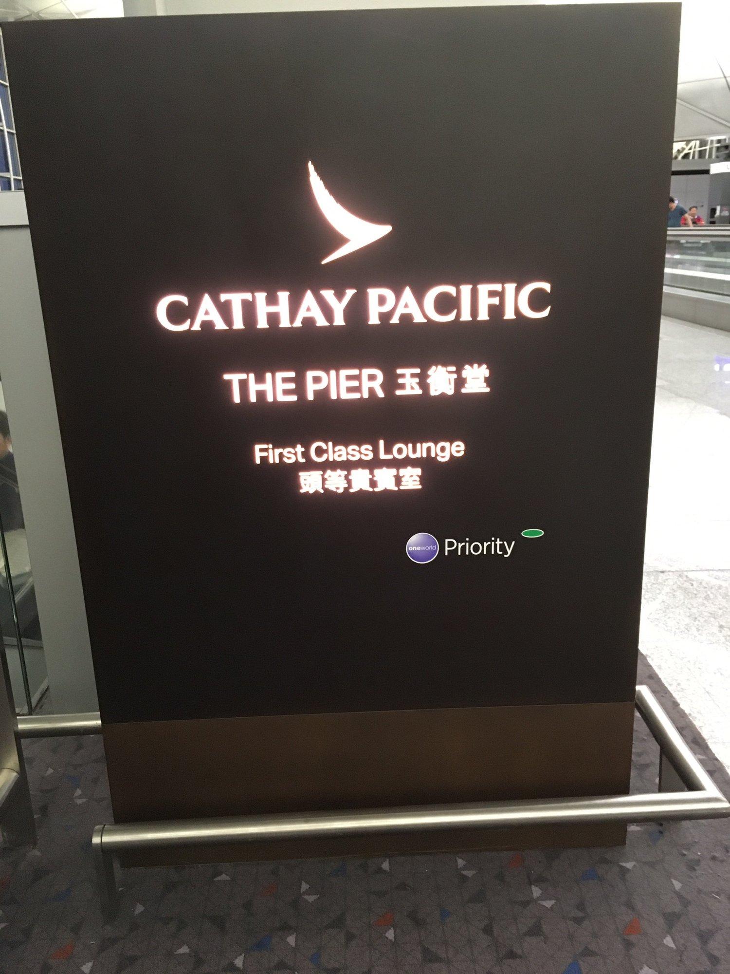 Cathay Pacific The Pier First Class Lounge image 75 of 100