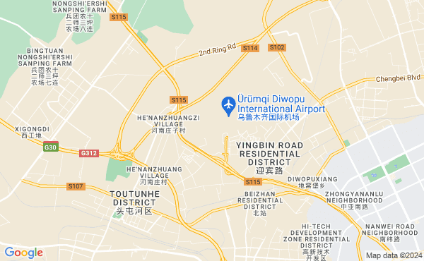 Urumqi Diwopu International Airport