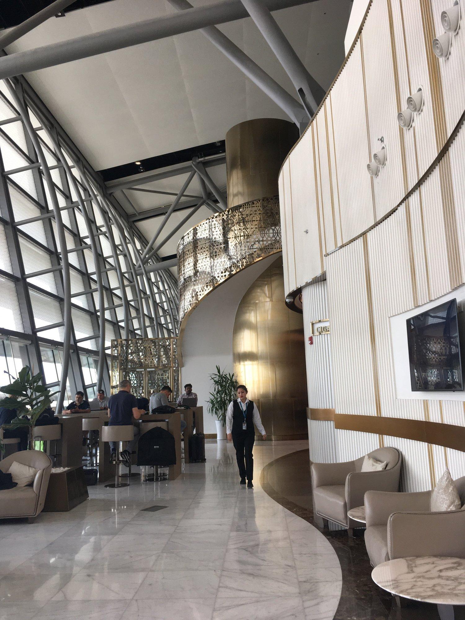 Oman Air Business Class Lounge image 2 of 2