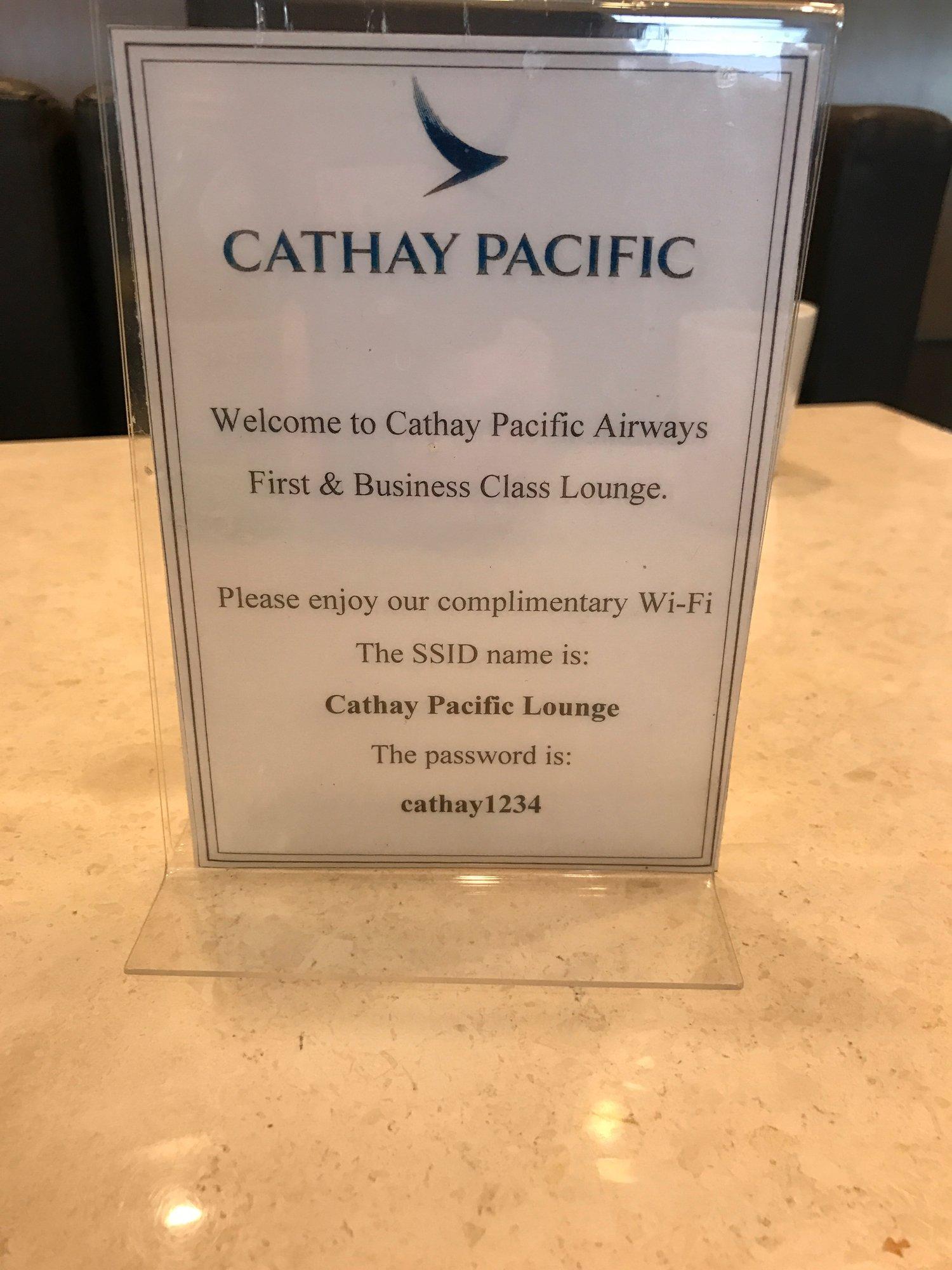 Cathay Pacific First and Business Class Lounge image 58 of 74