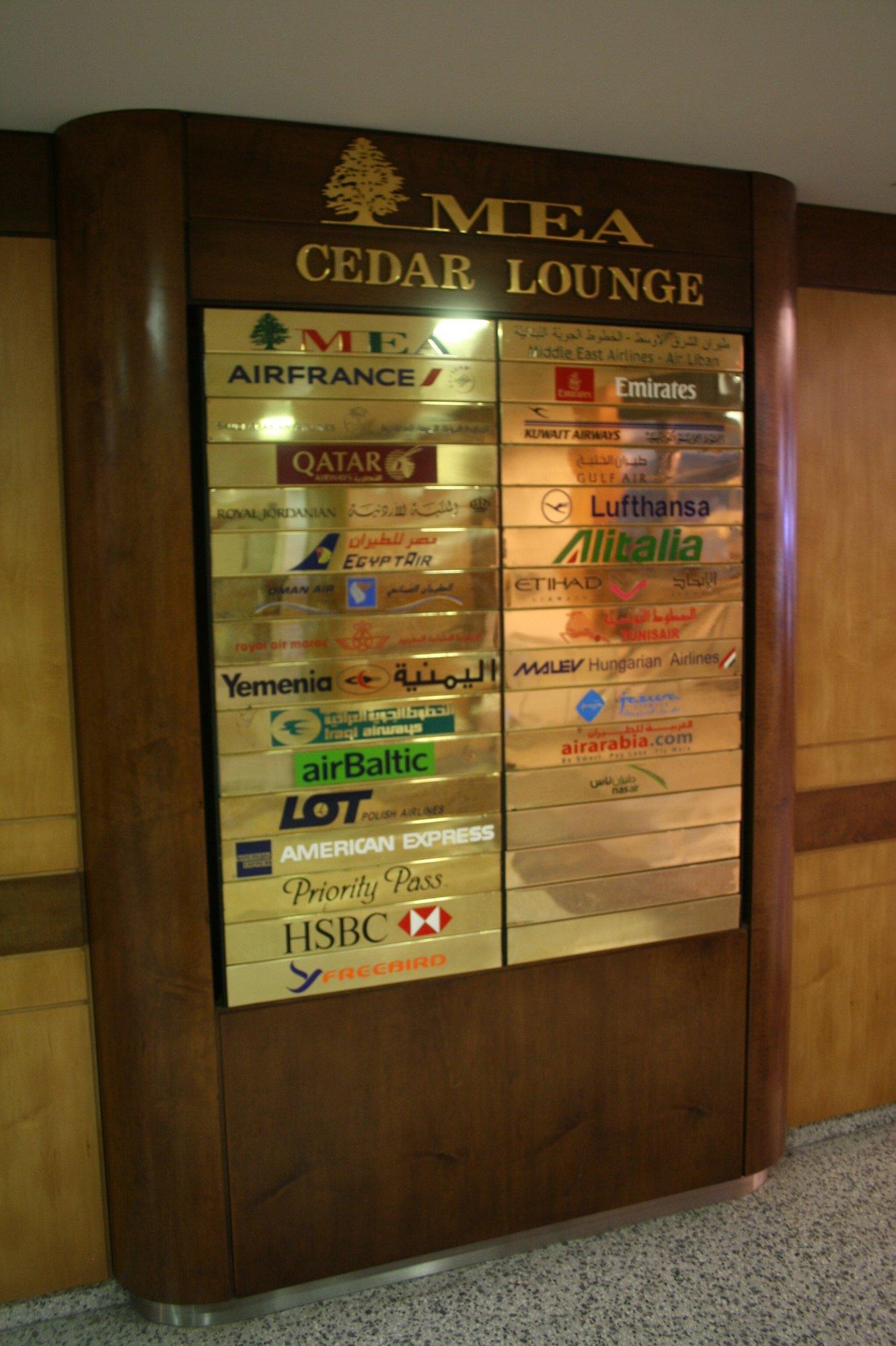 Middle East Airlines Cedar Lounge image 14 of 18