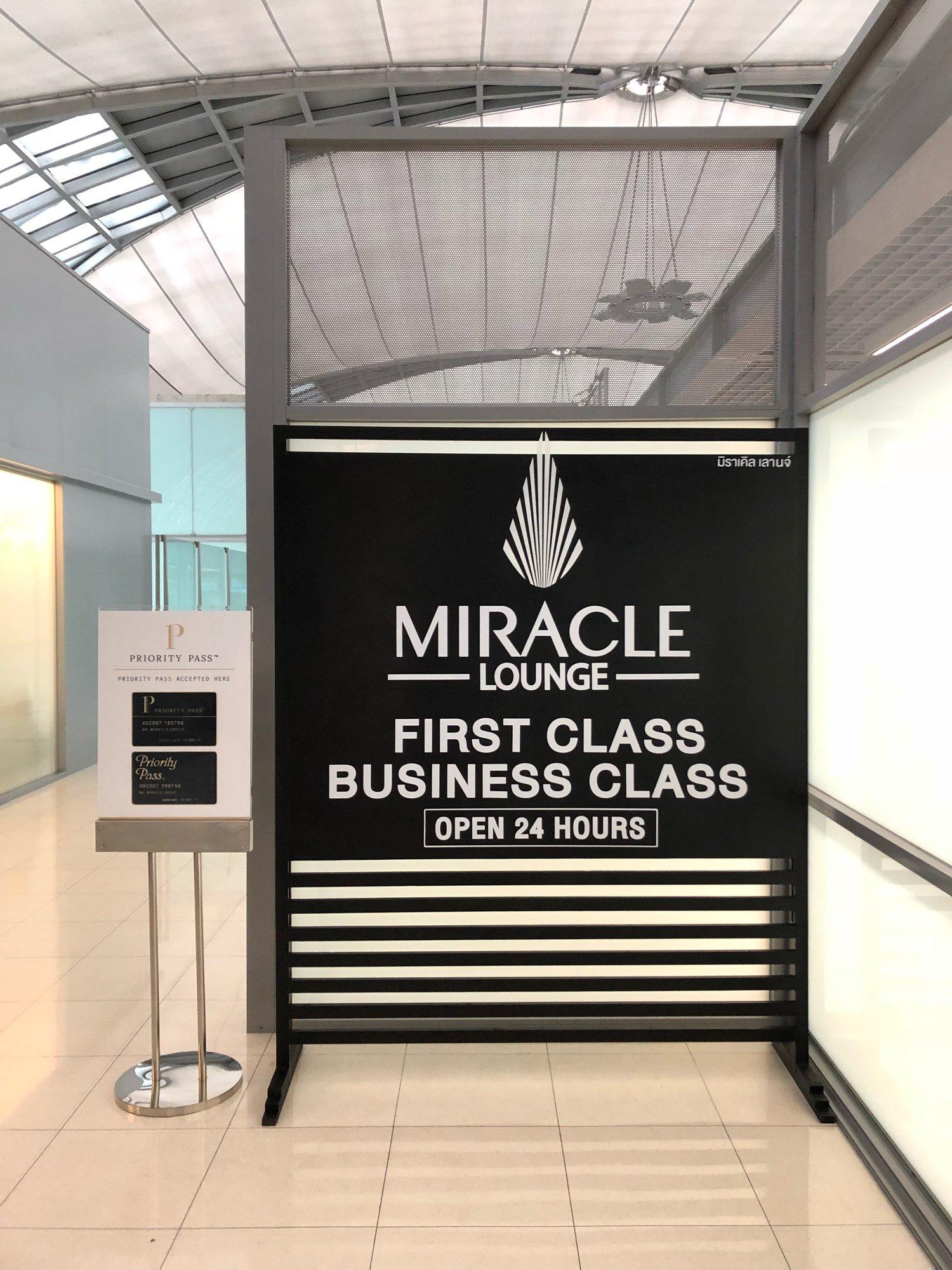 Miracle First and Business Class Lounge (A1) image 12 of 18