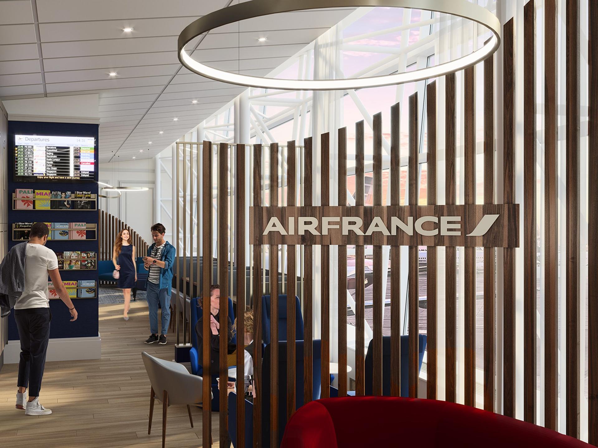 Air France/KLM Lounge operated by Plaza Premium Group image 1 of 10