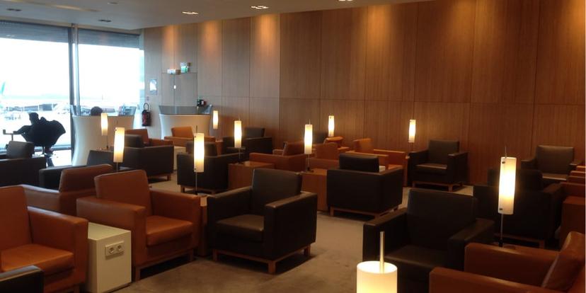 Cathay Pacific First and Business Class Lounge  image 1 of 5