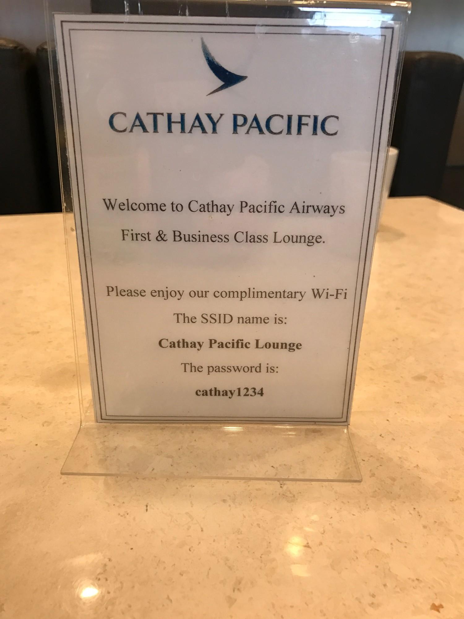 Cathay Pacific First and Business Class Lounge image 70 of 74