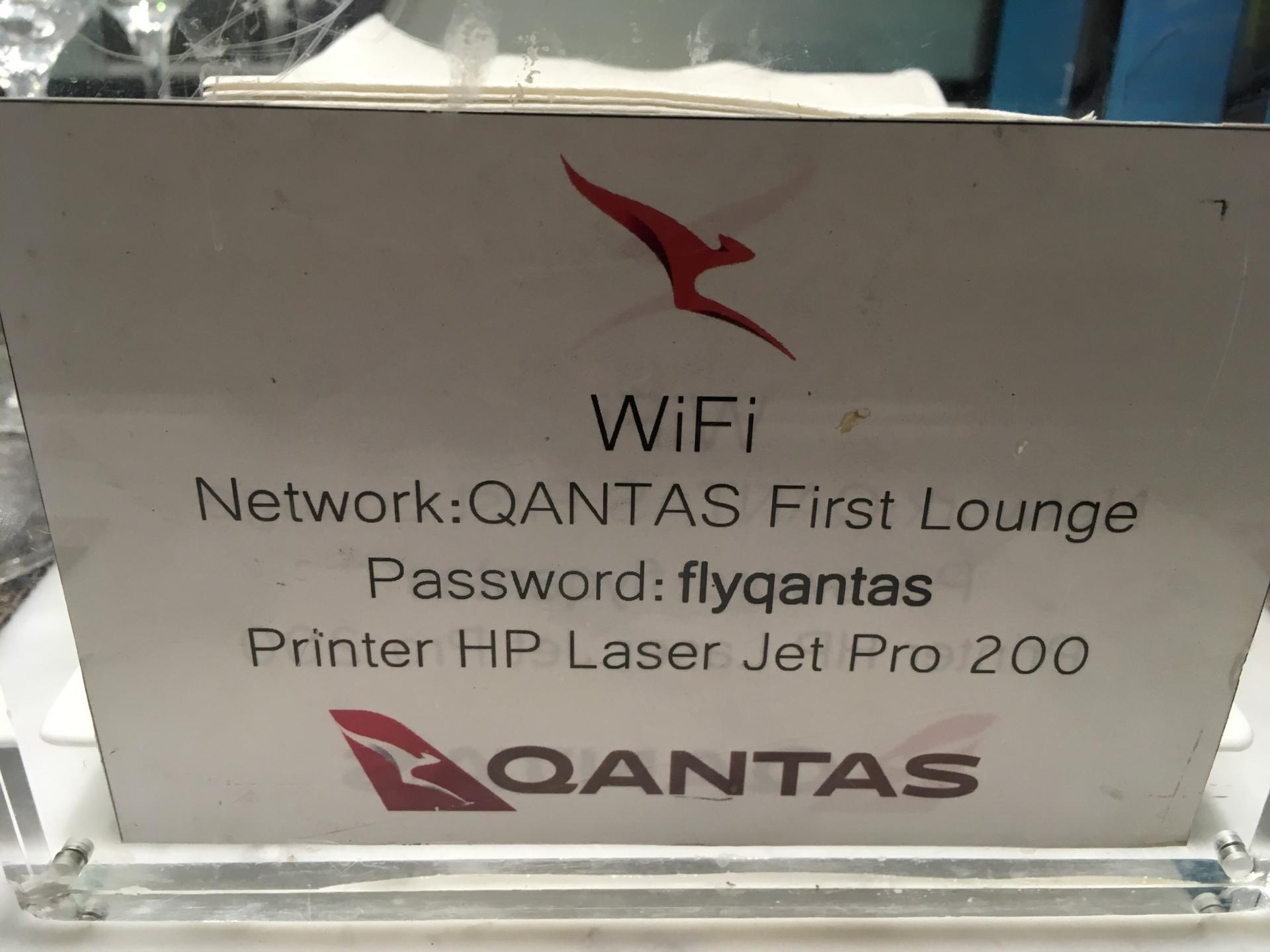 Qantas Airways International First Lounge image 76 of 77