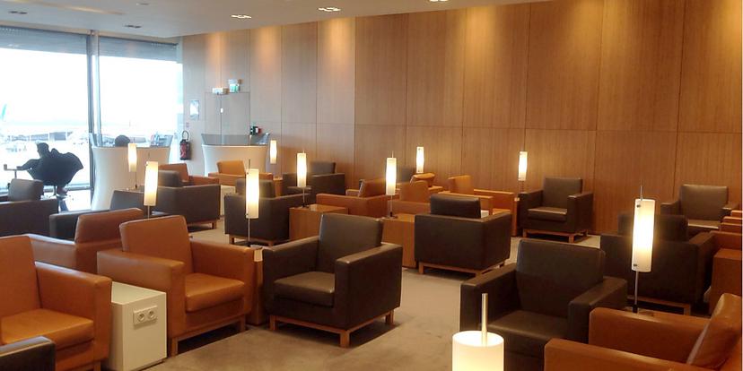 Cathay Pacific First and Business Class Lounge  image 1 of 5