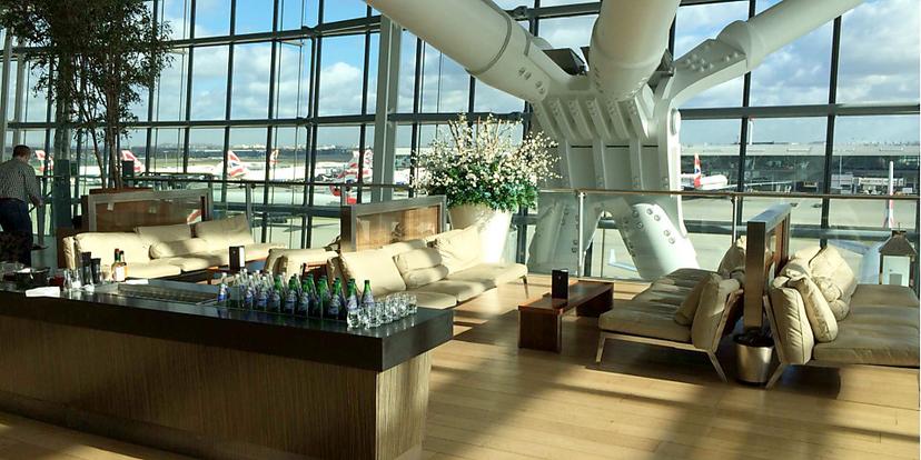 British Airways Galleries First Lounge