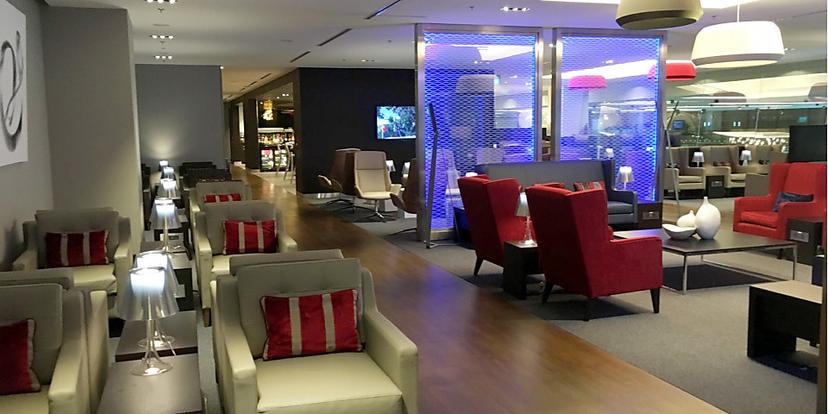 British Airways Singapore Lounge and Concorde Bar