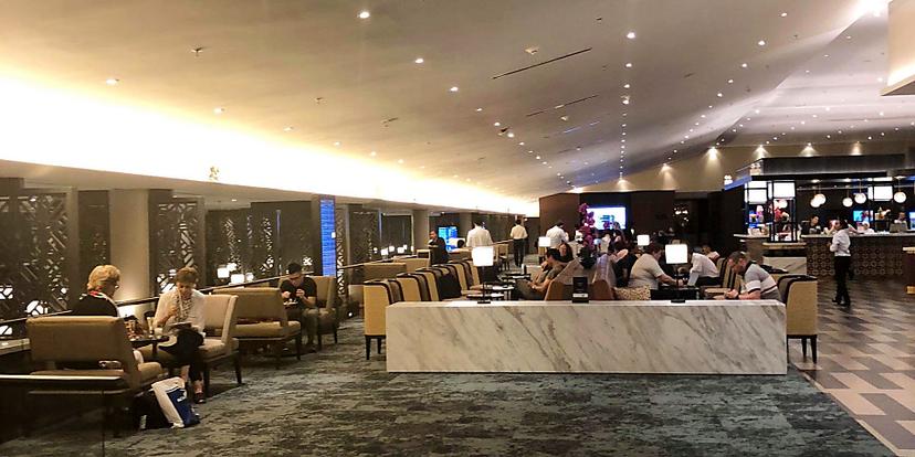 Malaysia Airlines Golden Business Class Lounge